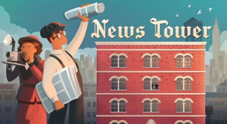 News Tower promotional key art from Twin Sail games