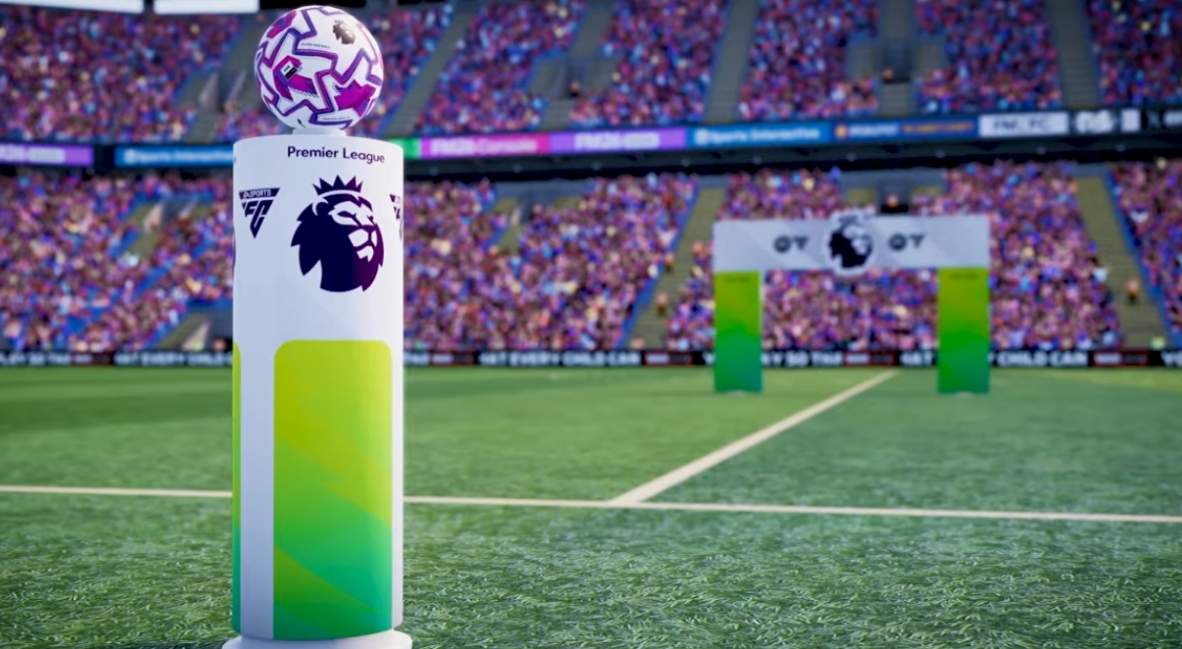 Still from the Football Manager 26 (FM26) reveal trailer