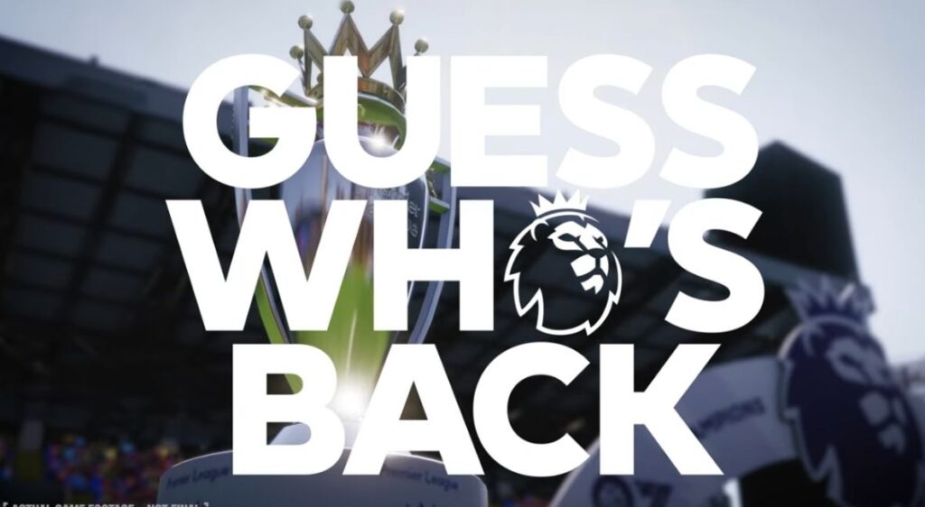 Still from the Football Manager 26 (FM26) reveal trailer