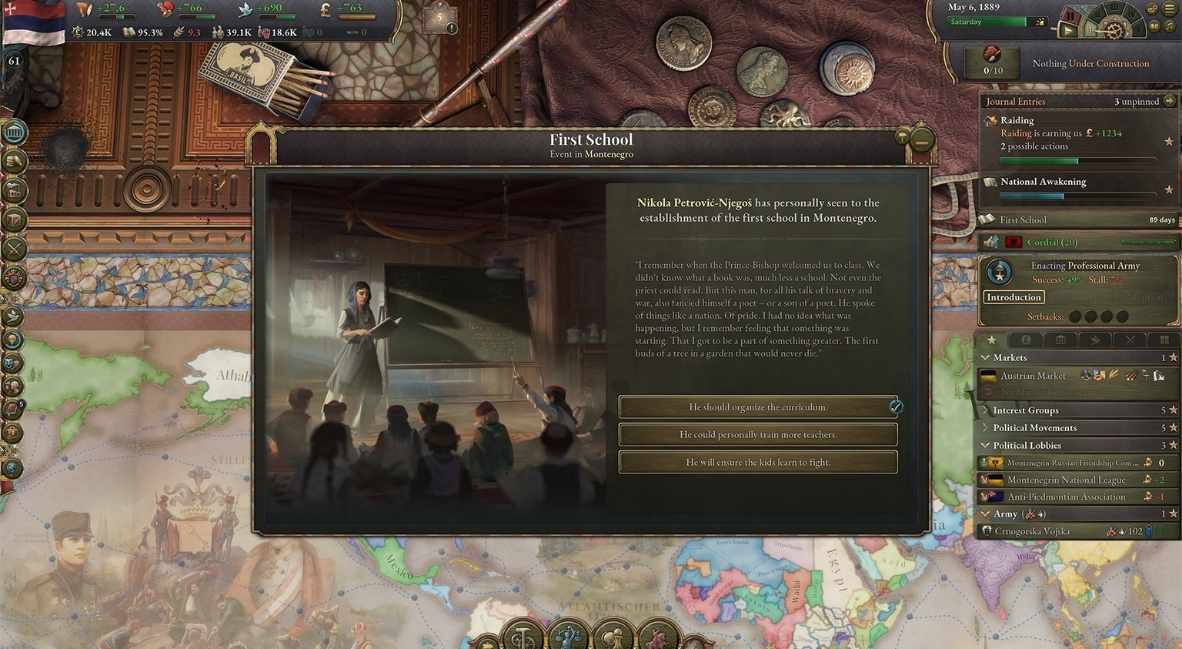 Victoria 3 National Awakening Immersion Pack promotional image