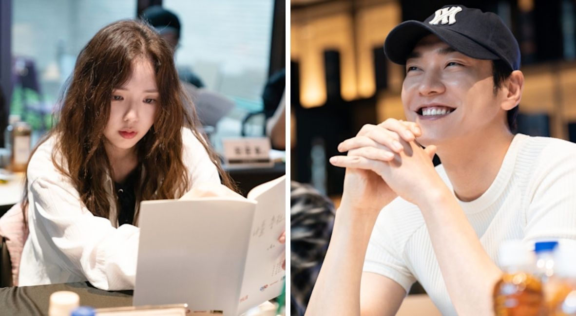 Kim Young-kwang and Chae Soo-bin During Take Charge Of My Heart Table Read