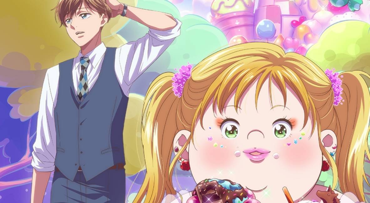New Crunchyroll Anime Key Art - Plus-Sized Misadventures in Love