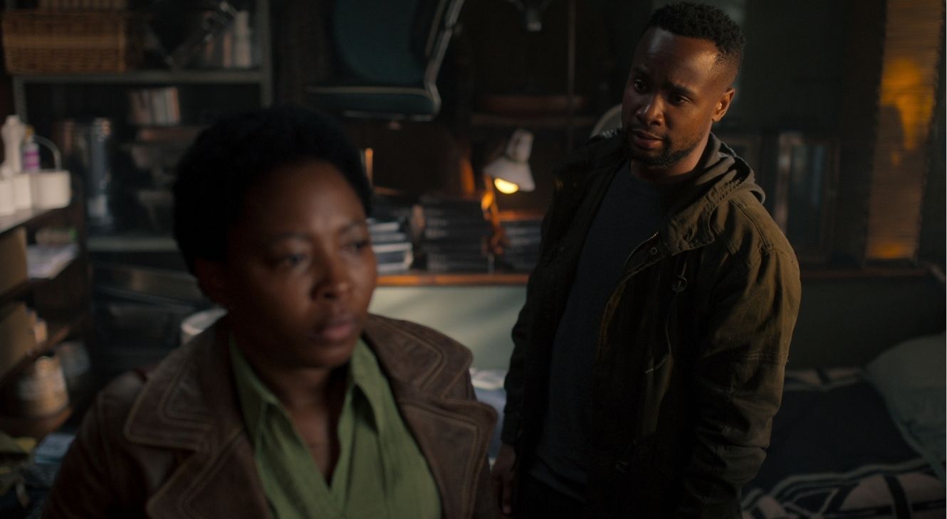 Lerato Mvelase and Sphamandla Dhludhlu in Marked (2025)
