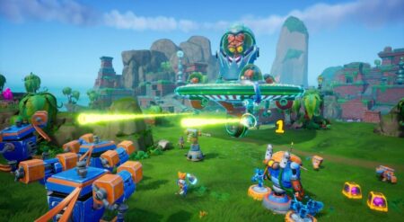 Chip n Clawz vs The Brainioids promotional game still