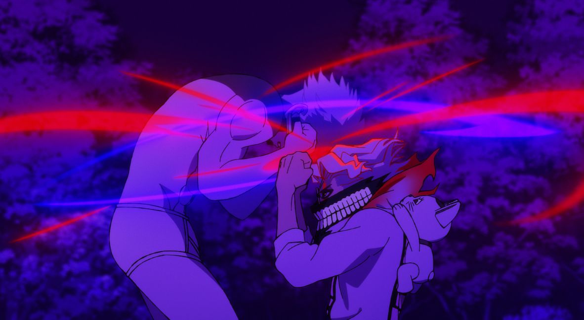 The Evil Eye fights Okarun 