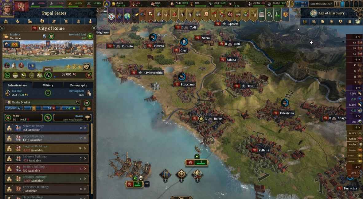 Europa Universalis V promotional image from Paradox Interactive