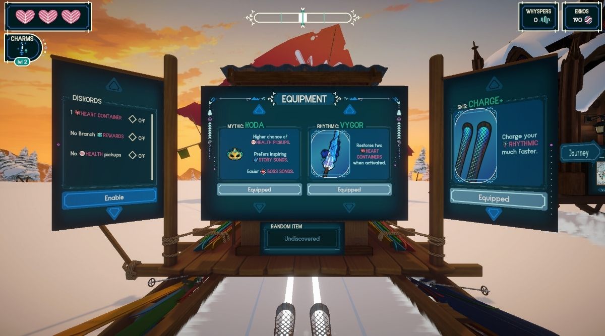 Fresh Tracks Menu