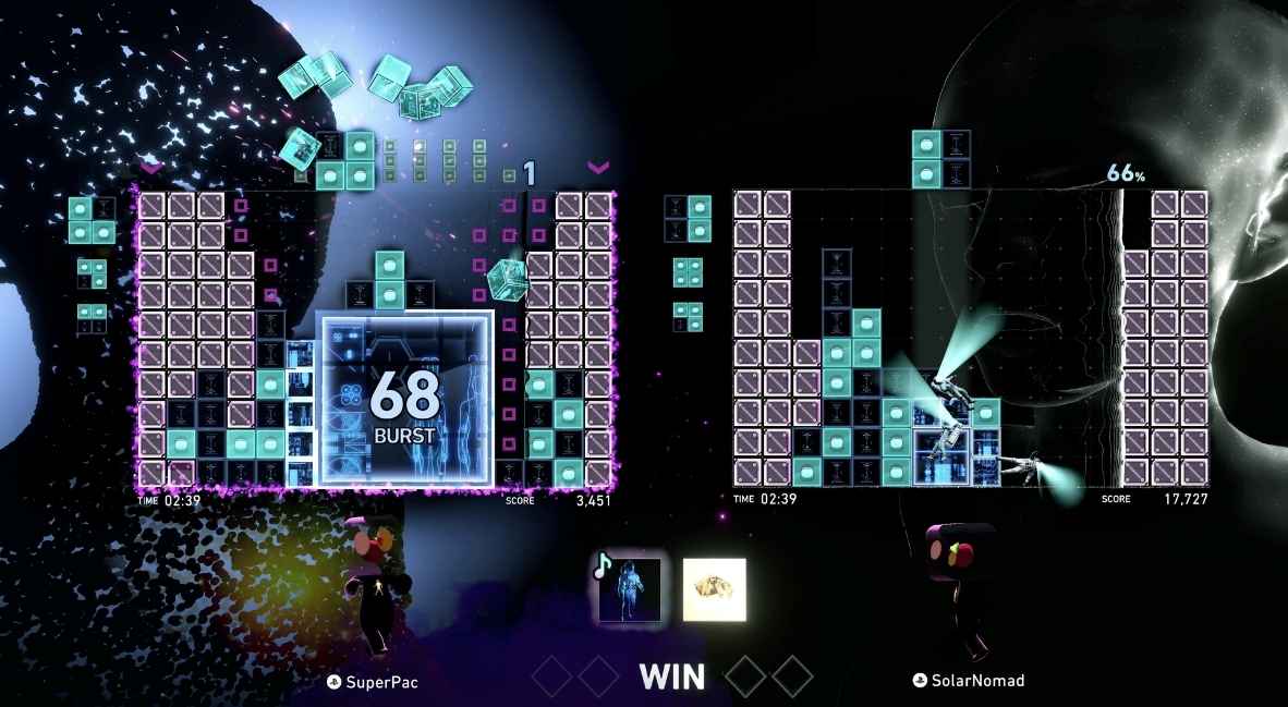Lumines Arise Demo promotional image from Enhance