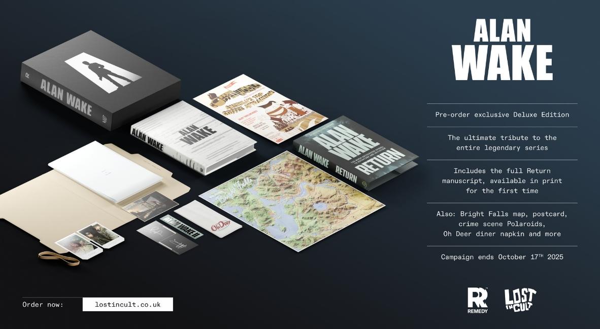 Remedy 30th anniversary - Alan Wake: Design Works