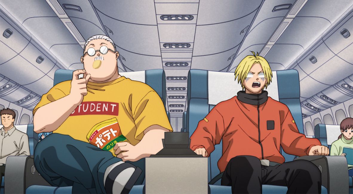 Sakamoto and Shin on a plane