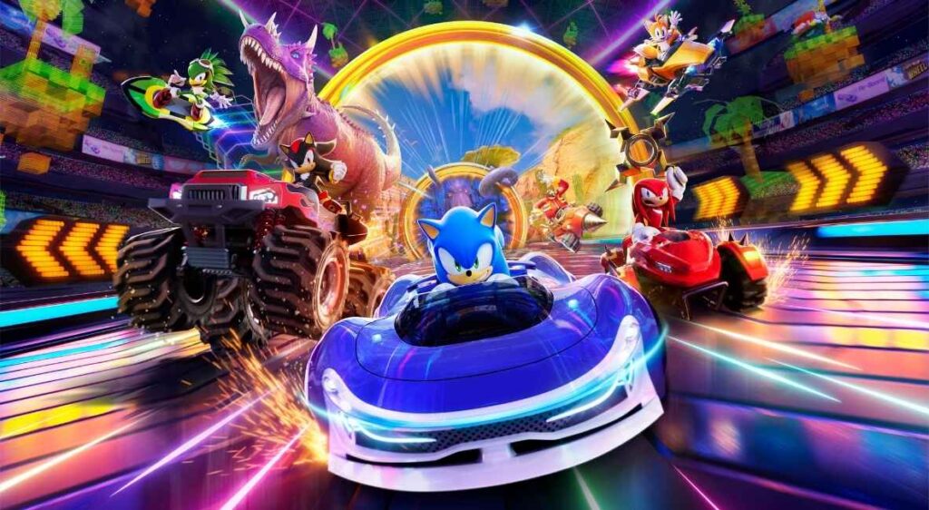 Sonic Racing Crossworlds promotional image from SEGA