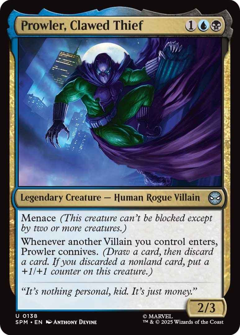 Spider Man MTG Set But Why Tho 7