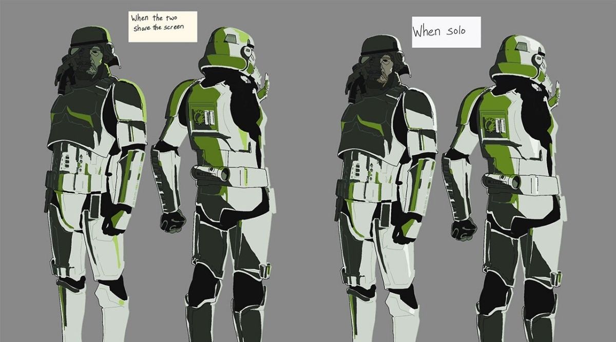 Star Wars Visions Volume 3 Black Concept Art