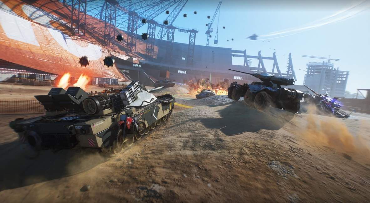 World of Tanks HEAT promotional image from Wargaming