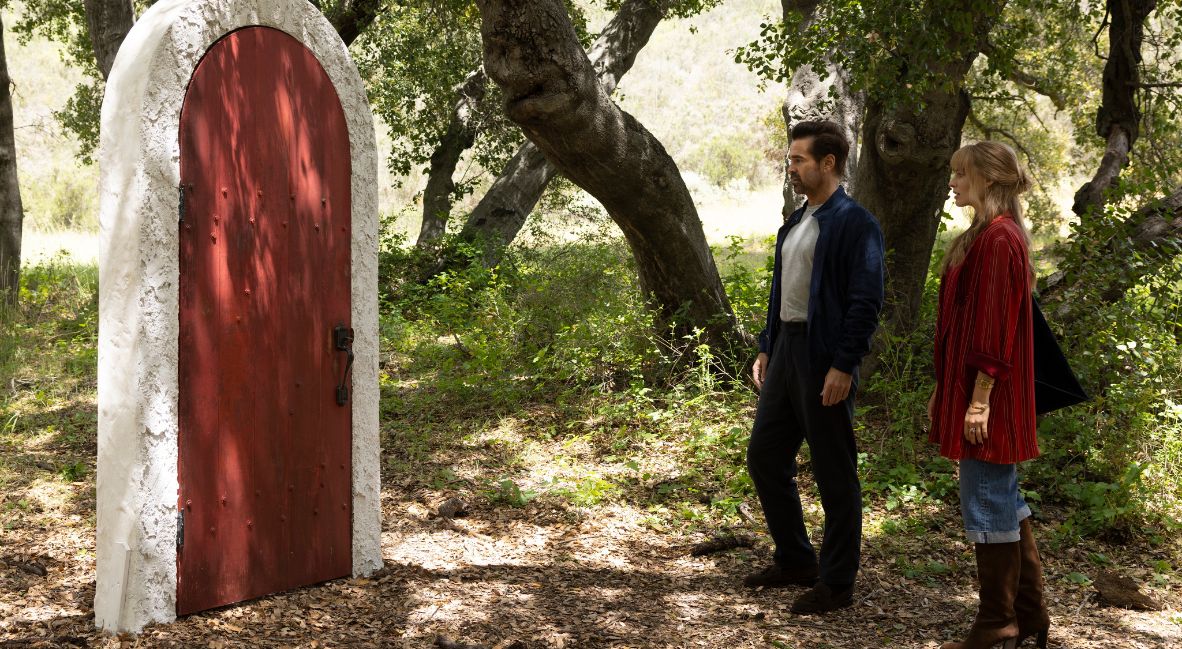David and Sarah encounter a mysterious door 