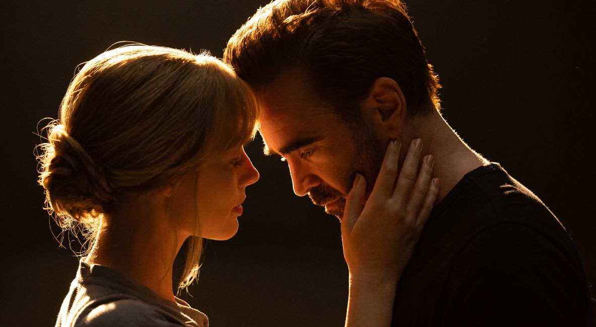 Margot Robbie and Collin Farrell star in A Big Bold Beautiful Journey
