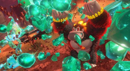 Key art for the DLC DK Island + Emerald Rush