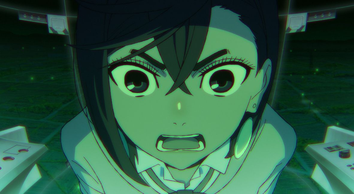 Momo saves the day in the fight against the kaiju