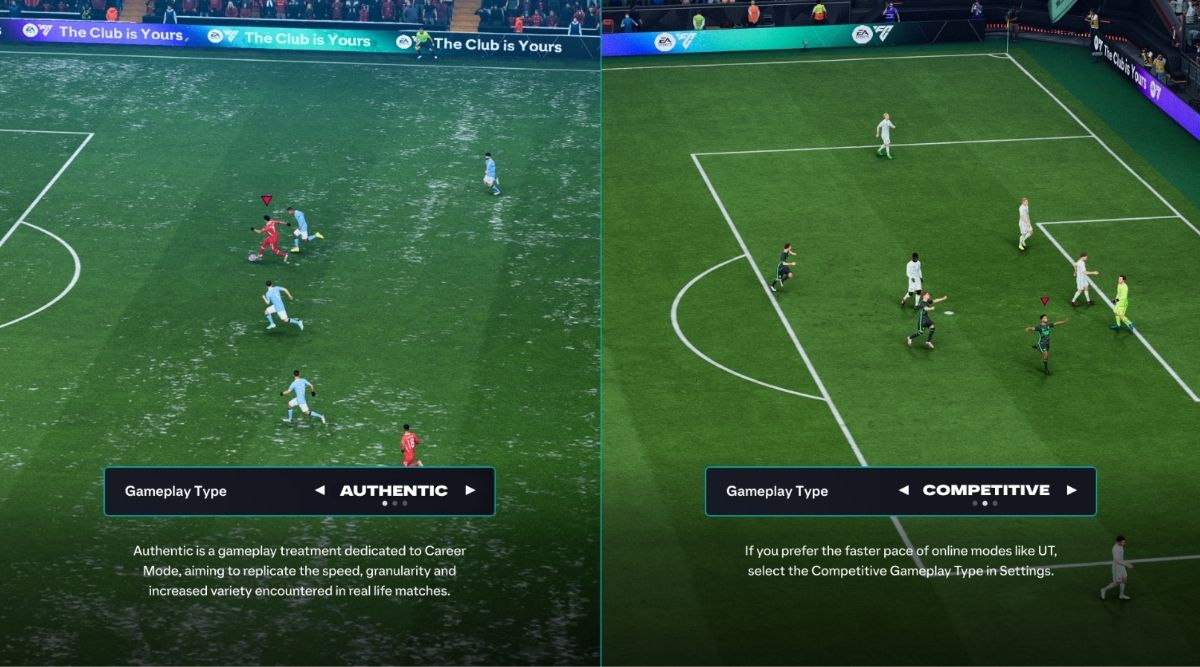 EA Sports FC 26 Gameplay Options