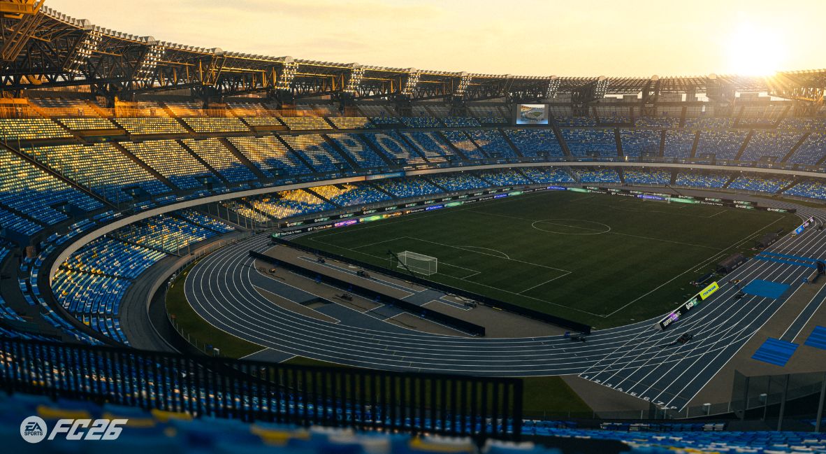 EA Sports FC 26 Stadiums promotional image from EA Sports