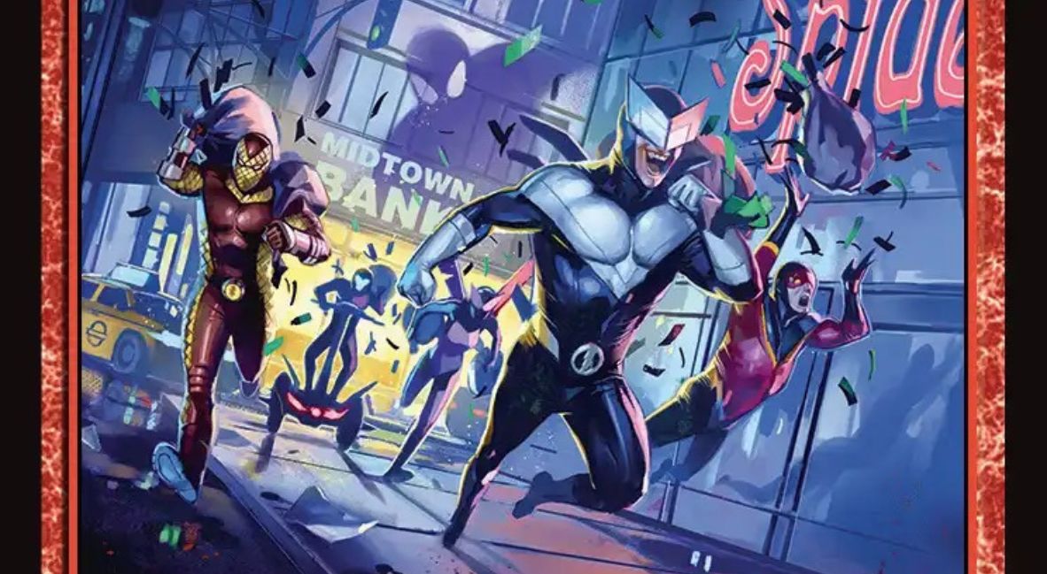 The Magic: The Gathering/Spider-Man card for the Superior Foes of Spider-Man