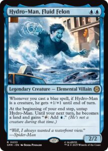 Hydro-Man Magic the Gathering Blue Creature Set