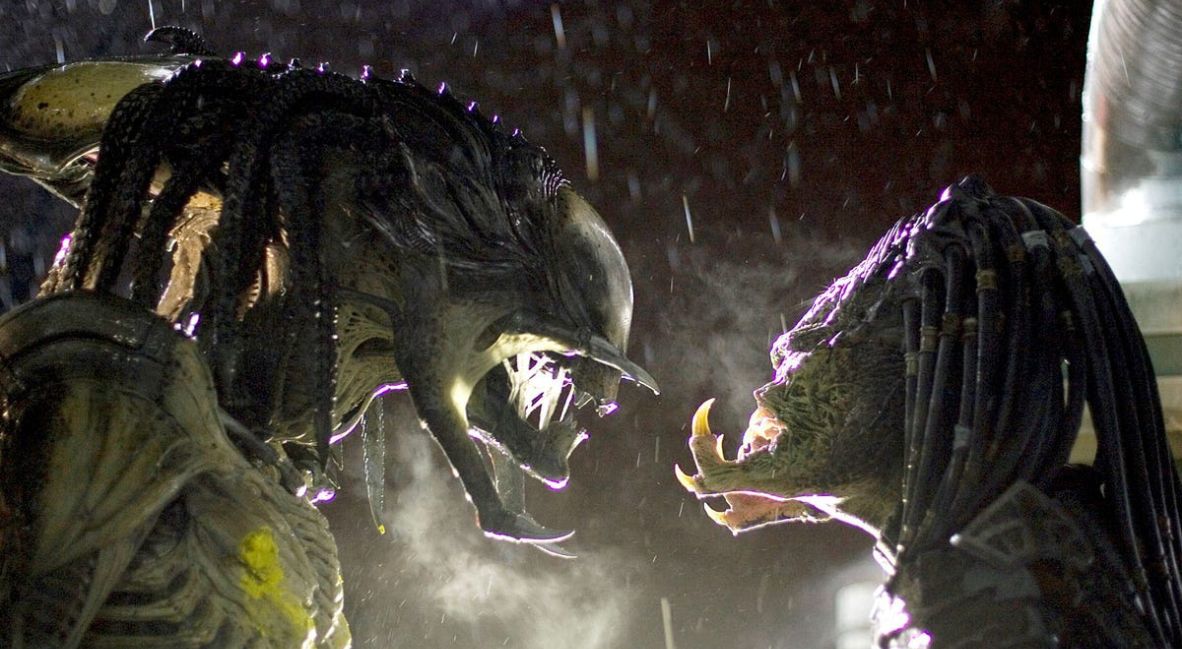 An image from the film Alien vs. Predator Requiem