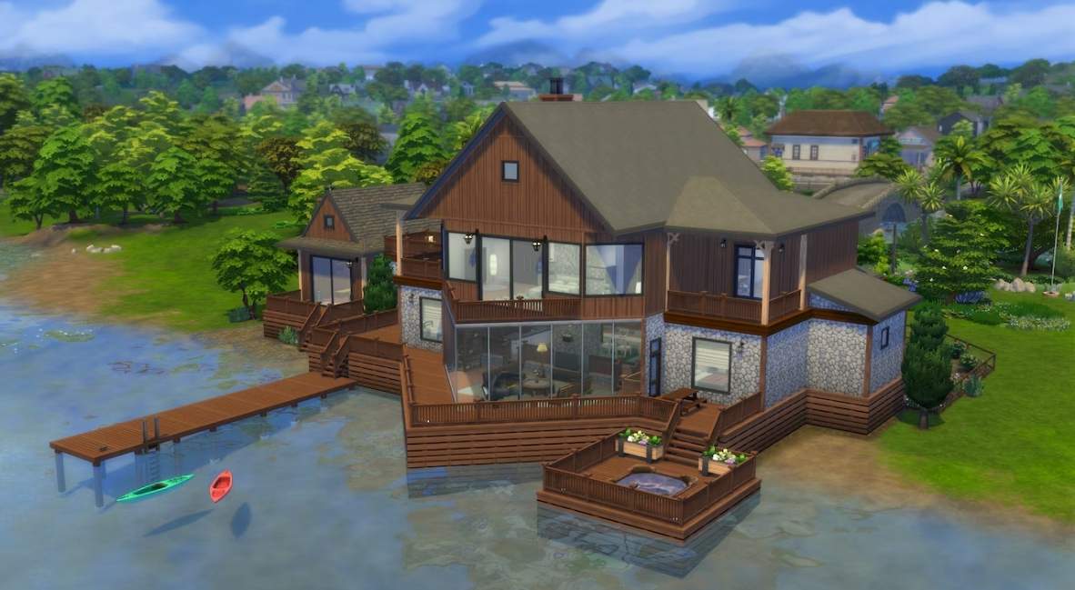 Sims 4 Adventure Awaits Expansion pack promotional image from EA