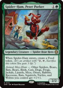 Spider-Man Magic the Gathering Set Spider-Ham