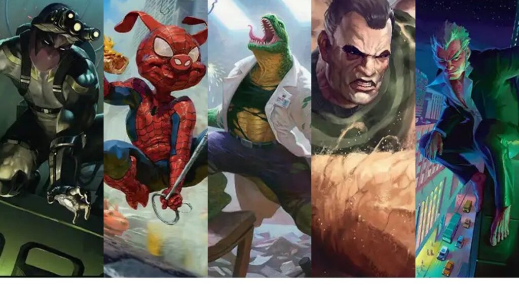 Spider-Man Green Creature Set
