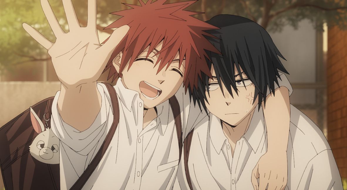 Shohei and Saku in The Fragrant Flower Blooms with Dignity