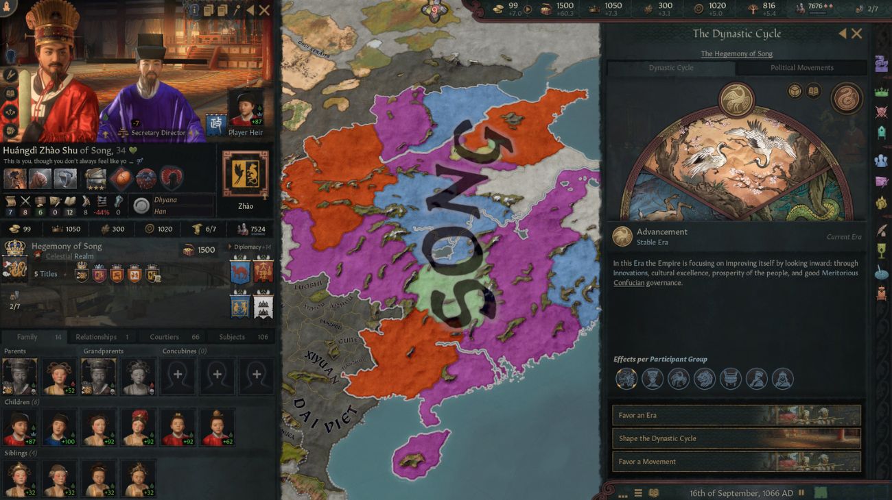 All Under Heaven Expansion promotional image for Crusader Kings III from Paradox Interactive