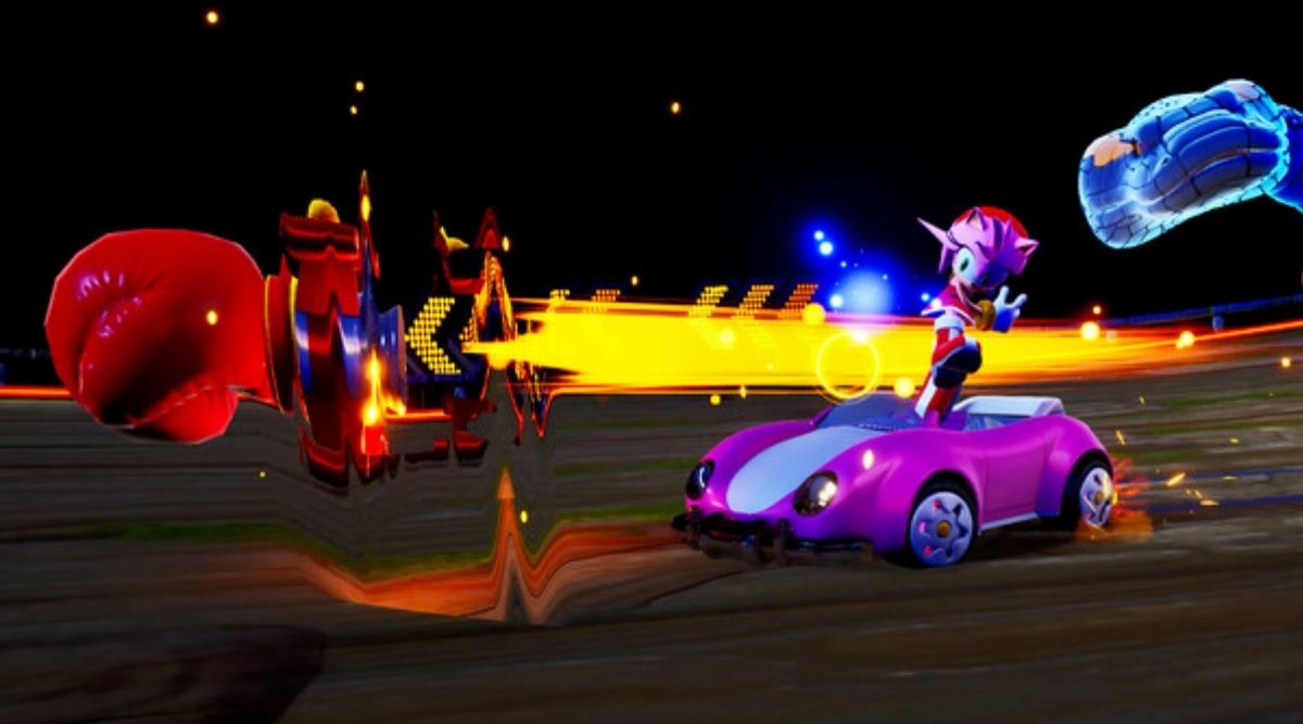 Amy in Sonic Racing Crossworlds