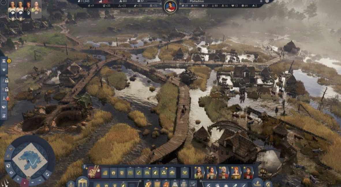Anno 117 Albion promotional image from Ubisoft Mainz