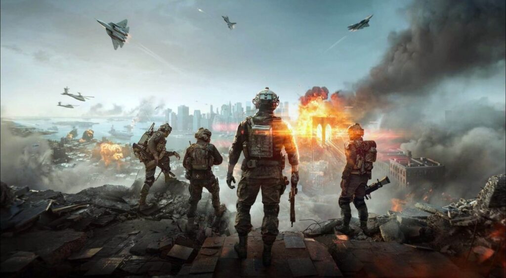 Key art from the game Battlefield 6
