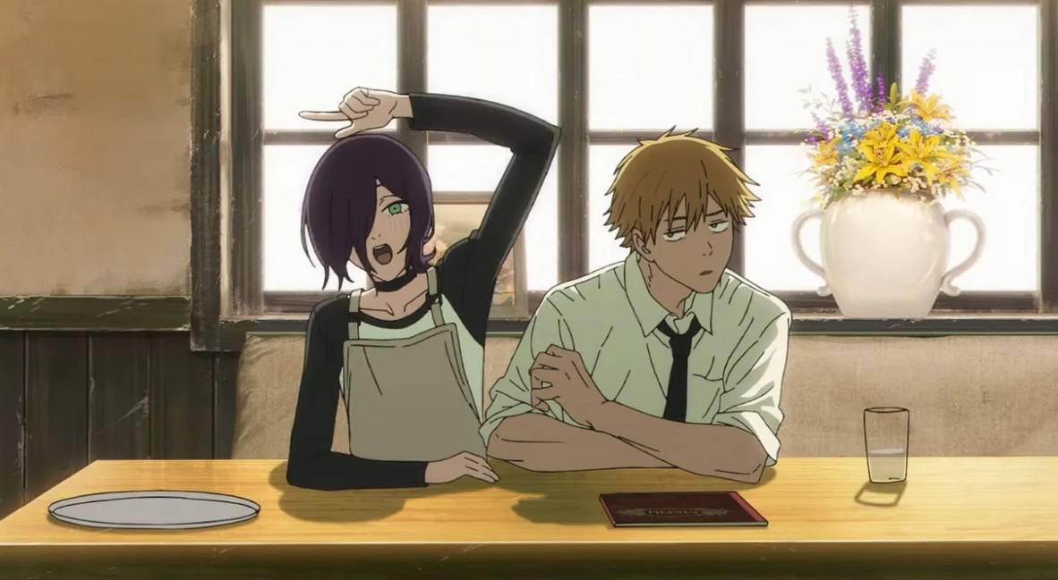 REVIEW: 'Chainsaw Man The Movie — Reze Arc' Puts Romance Before Mayhem  2 Chainsaw Man - The Movie Reze Arc promotional image from Crunchyroll