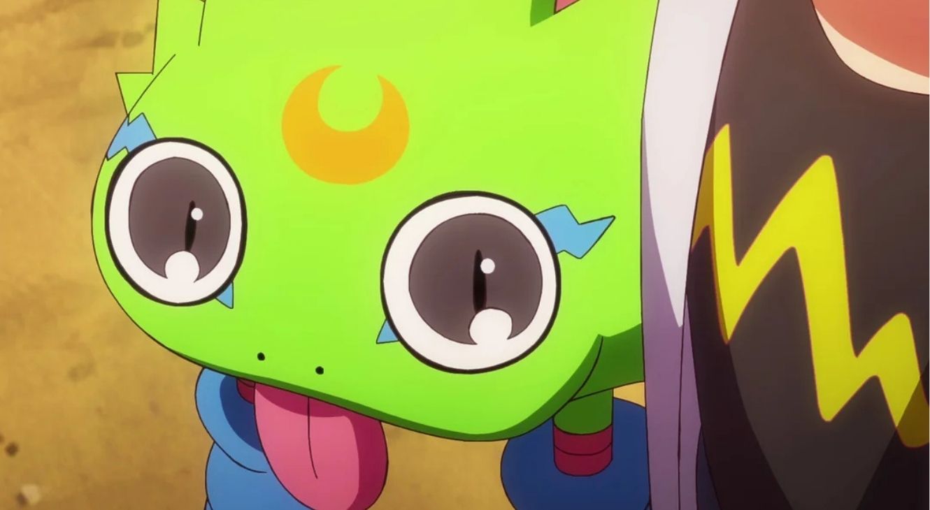 Gekkomon in Digimon Beatbreak Episode 2