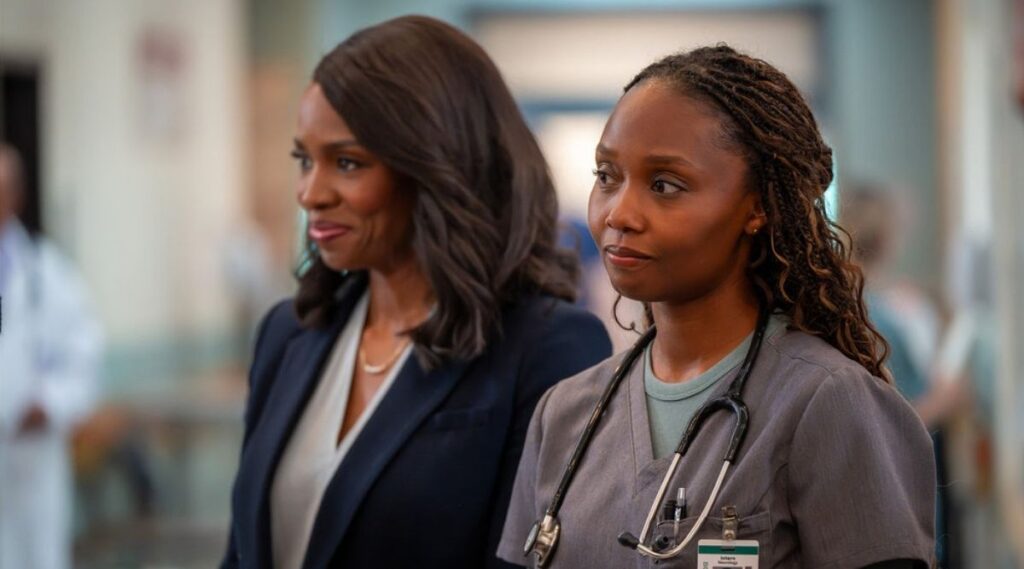 Ericka and Carol in Brilliant Minds Season 2 Episode 5