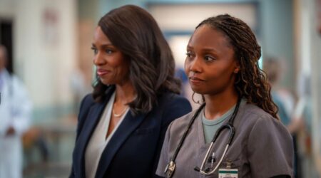 Ericka and Carol in Brilliant Minds Season 2 Episode 5
