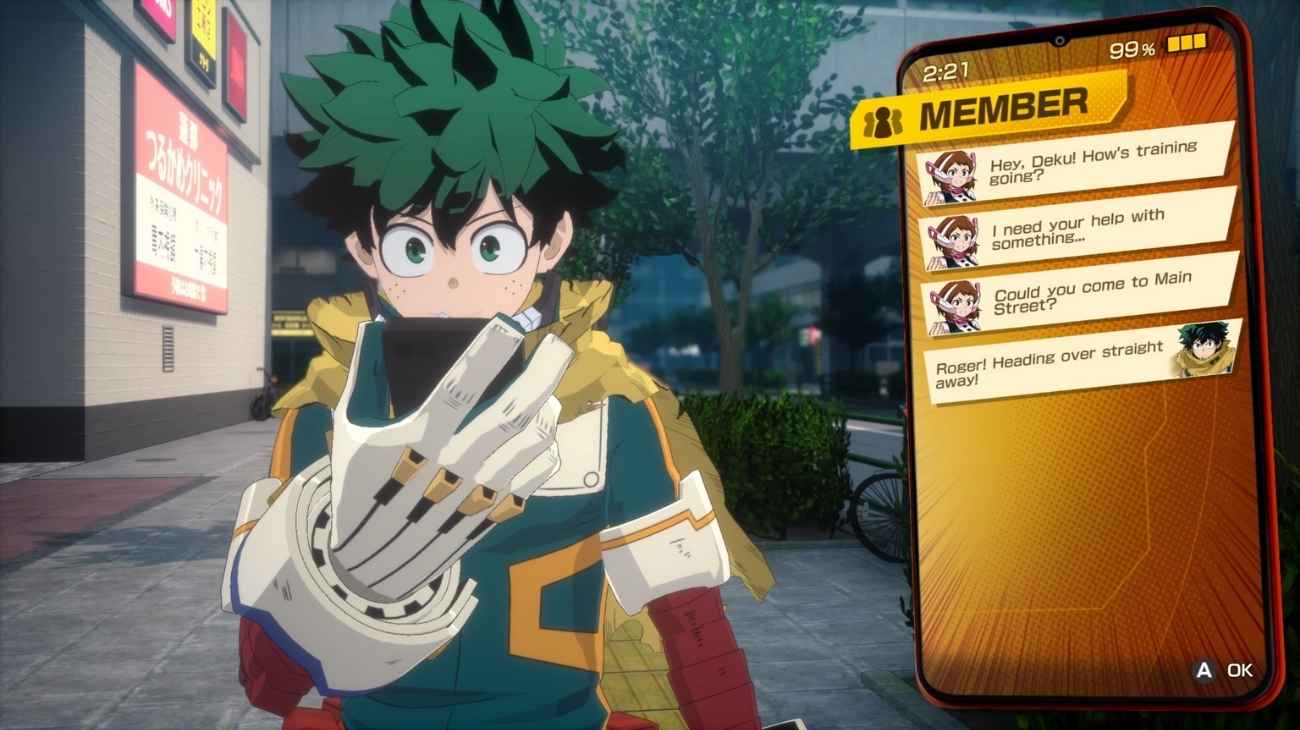 My Hero Academia All's Justice Open World open world game still