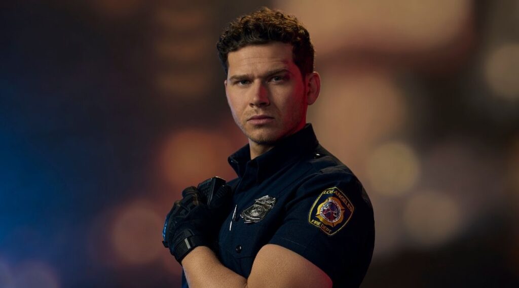 Oliver Stark as Buck in 9 1 1 Season 9 But Why Tho