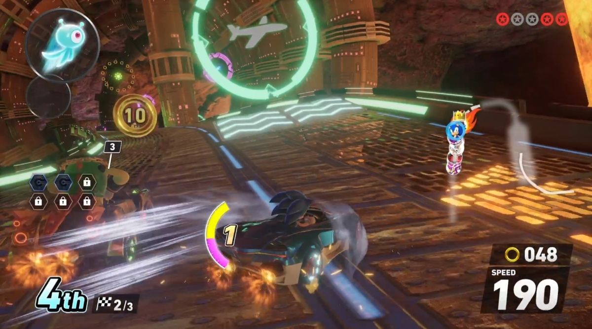 Sonic Gameplay in Sonic Racing Crossworlds
