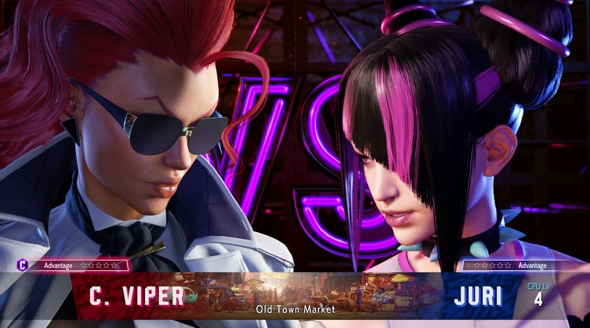 Street Fighter 6 C. Viper Fight Load Screen