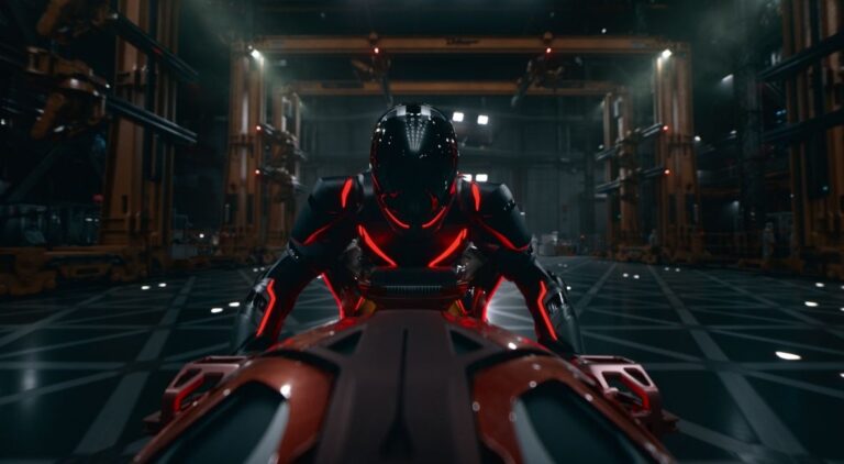TRON Ares promotional image from Disney