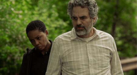 Thusu Mbedu and Mark Ruffalo in Task Episode 7