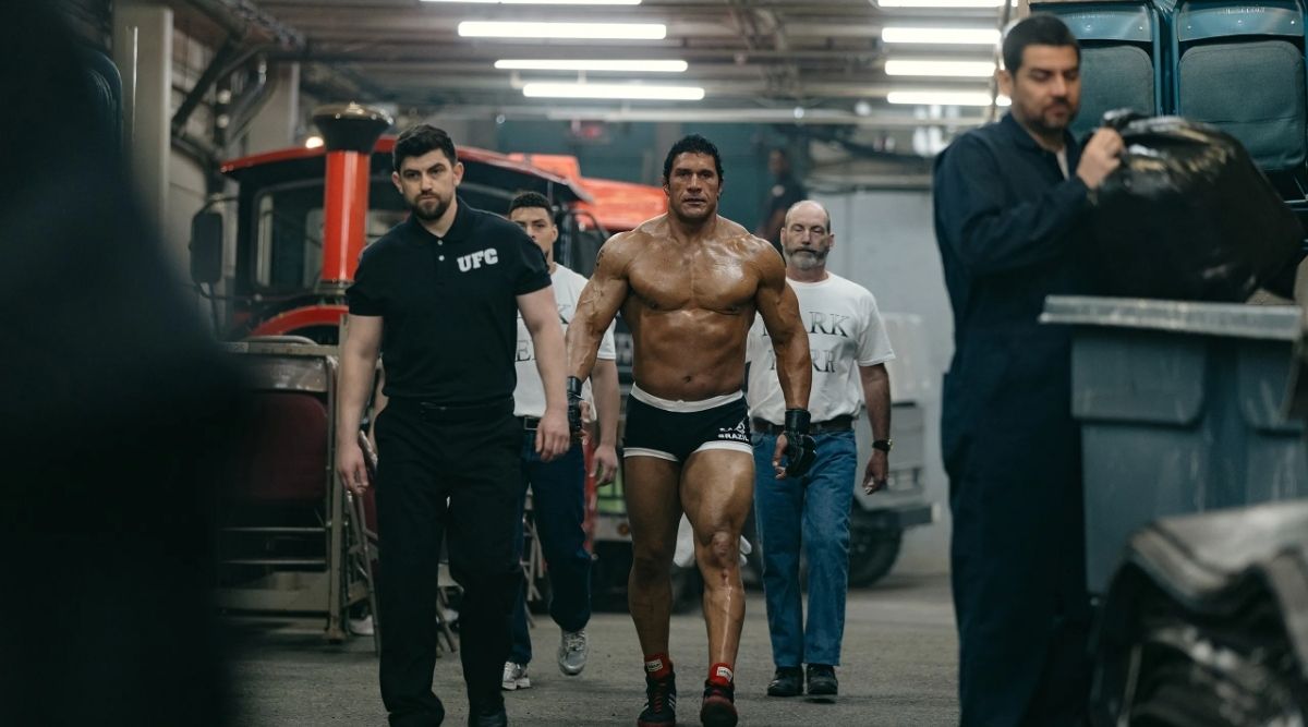 The Rock as Mark Kerr in The Smashing Machine