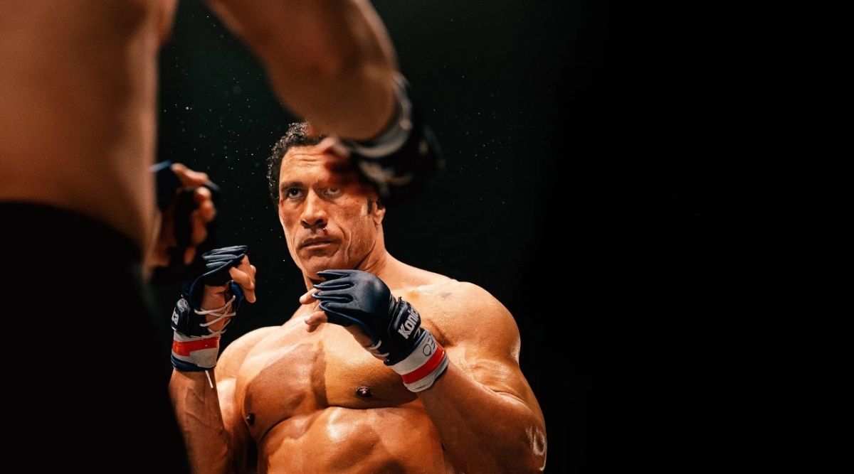 The Rock in The Smashing Machine
