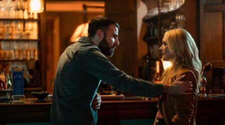 Wolf and Arianna in Brilliant Minds Season 2 Episode 4